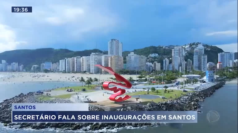Vídeo: Secretário de Governo de Santos participa do Sp Record
