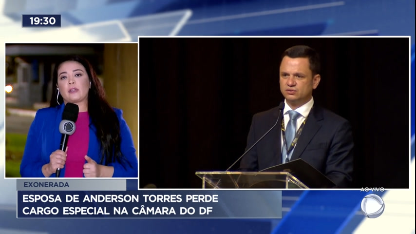 Vídeo: Esposa de Anderson Torres perde cargo especial na Câmara do DF