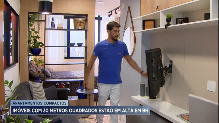 Vídeo: Procura por apartamentos compactos aumenta em Belo Horizonte