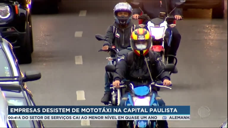 Vídeo: Prefeitura de São Paulo e empresas de mototáxi entram em acordo, e serviço é suspenso