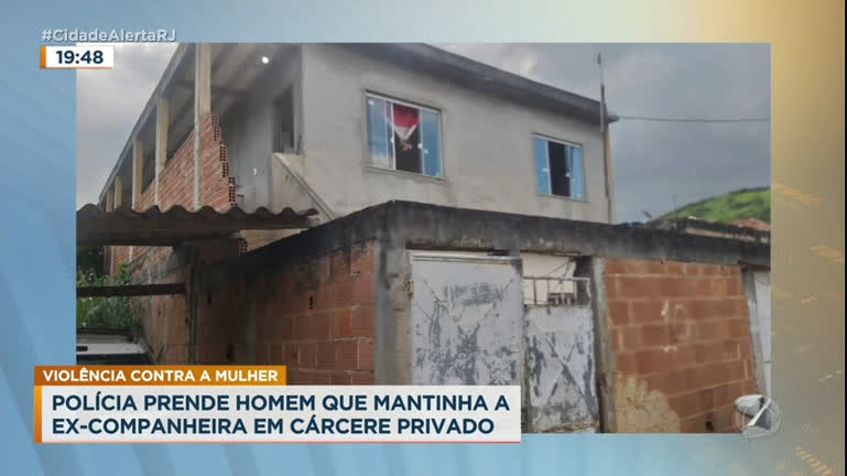 Vídeo: Mulher é mantida em cárcere privado por ex-companheiro em Nova Iguaçu