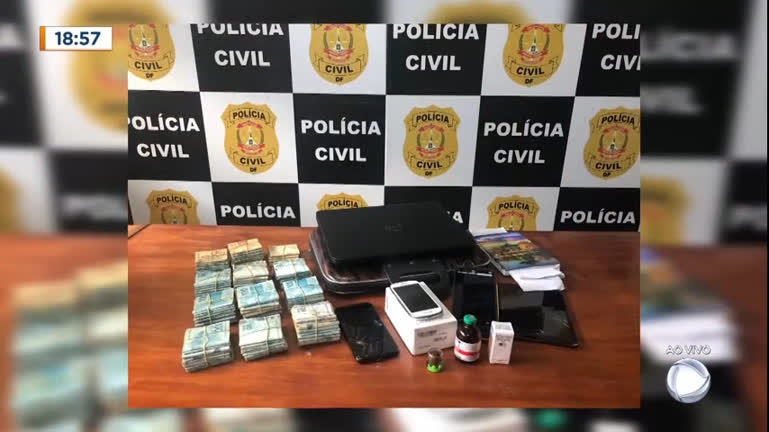 Vídeo: Polícia Civil apreende R$ 114 mil em dinheiro, drogas e anabolizantes