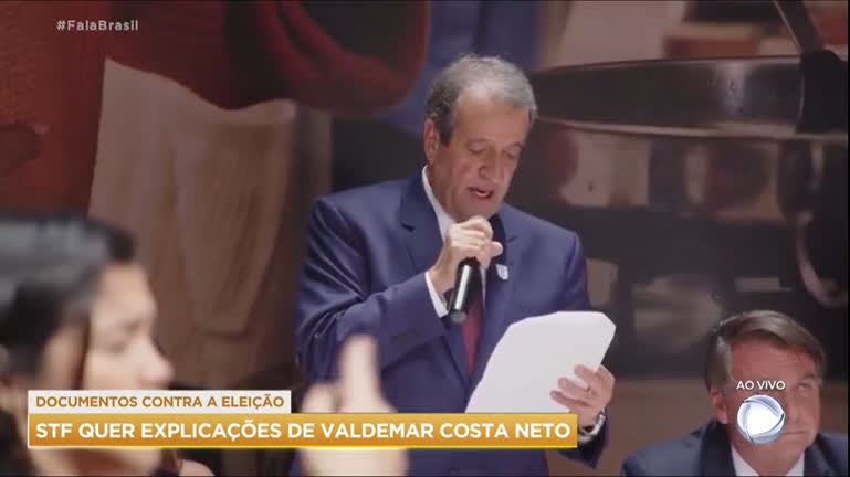 Vídeo: Alexandre de Moraes determina depoimento de Valdemar Costa Neto à PF