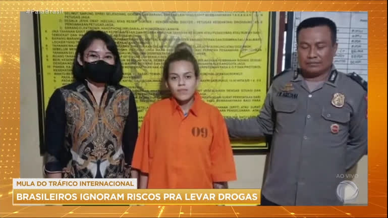 Vídeo: Brasileira é presa na Indonésia por tráfico de drogas