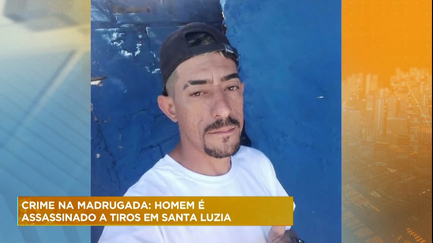Vídeo: Homem é assassinado com 5 tiros em Santa Luzia (MG)