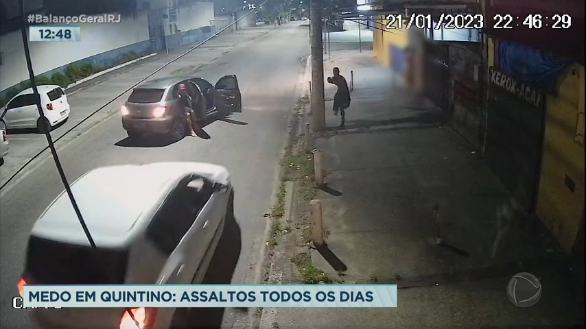 Vídeo: Bairro da zona norte do Rio é alvo frequente de assaltos