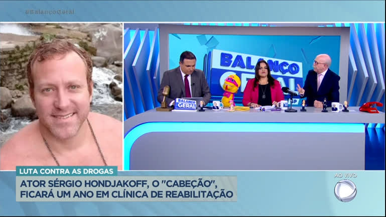 Vídeo: Sérgio Hondjakoff permanece internado em clínica de recuperação