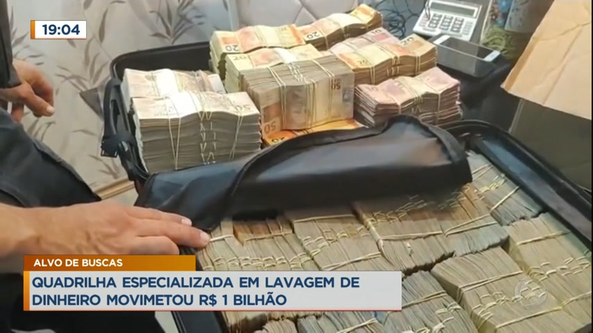 Vídeo: Polícia descobre organização criminosa de lavagem de dinheiro