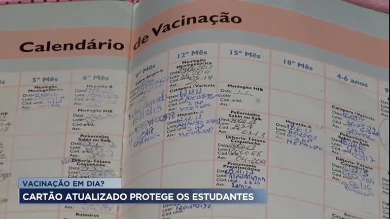 Vídeo: Retorno das atividades nas escolas exige cuidados redobrados e atualização de vacinas