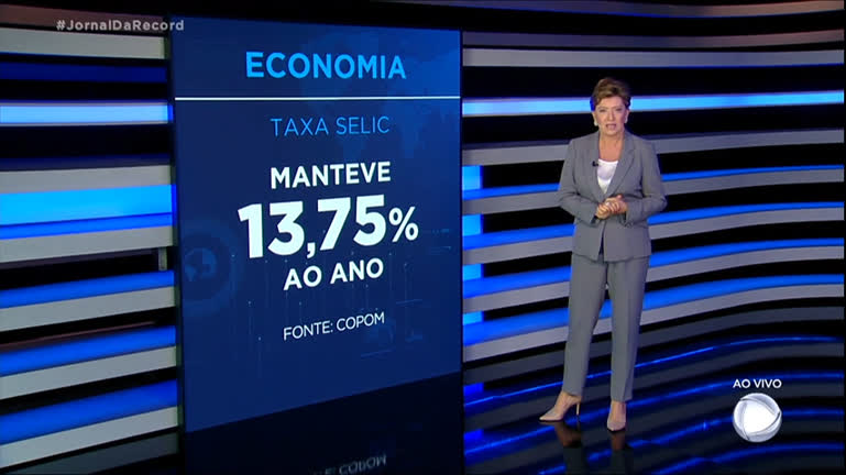 Vídeo: Copom decide manter taxa Selic em 13,75% ao ano
