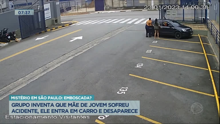 Vídeo: Jovem cai em emboscada e desaparece na Grande São Paulo