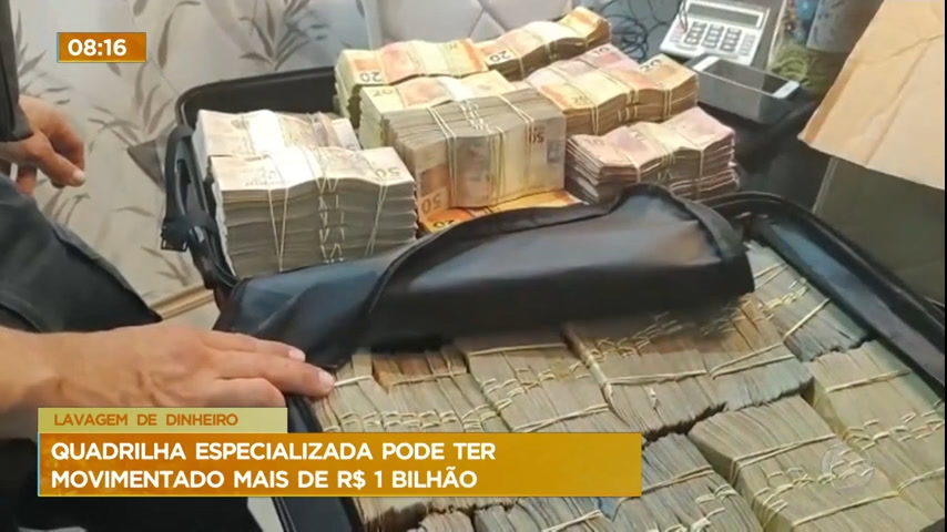 Vídeo: Polícia descobre organização criminosa em especializada lavagem de dinheiro