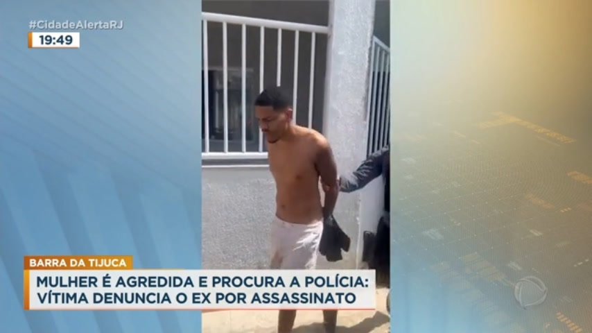 Vídeo: Mulher denuncia ex-companheiro por agressão e assassinato na zona oeste do Rio
