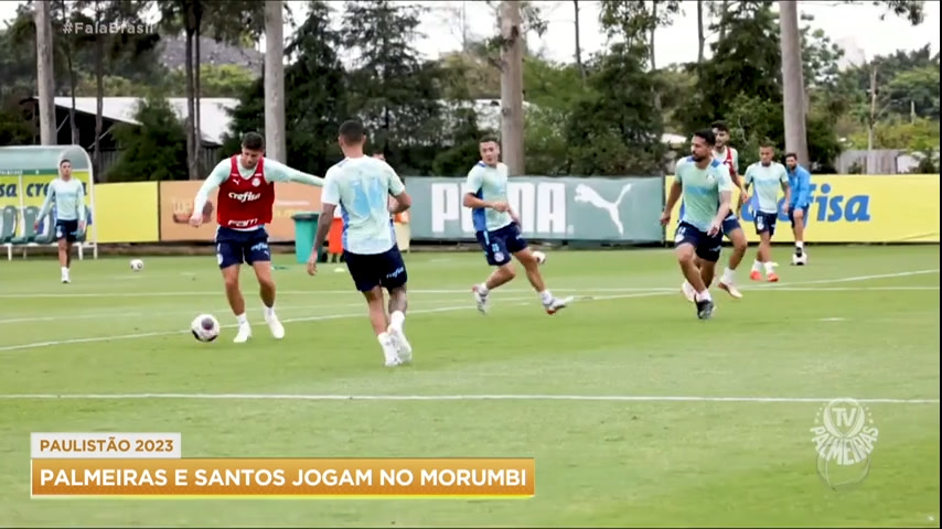 Vídeo: Fala Esporte: Palmeiras e Santos se enfrentam no Morumbi amanhã (4)