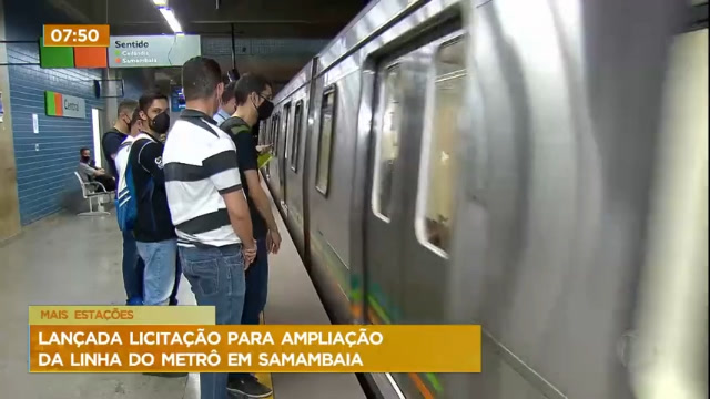 Vídeo: Metrô reabre licitação para obras de expansão da linha em Samambaia (DF)