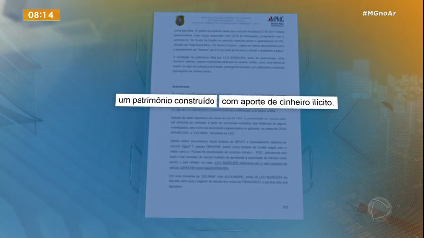 Vídeo: Inquérito aponta que vereador Léo Burguês, de BH, escondeu patrimônio para não pagar dívidas