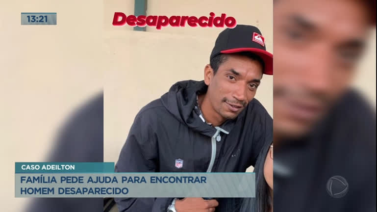Vídeo: Família pede ajuda para encontrar homem desaparecido