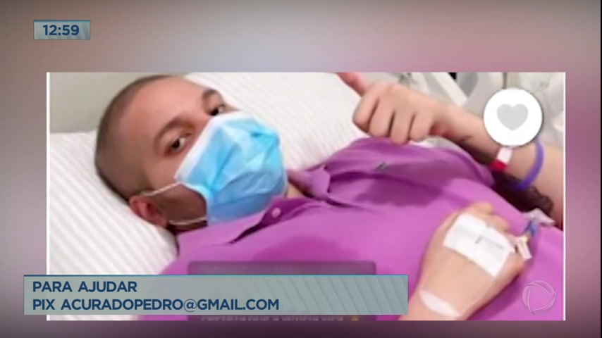Vídeo: Jovem pede ajuda para tratar câncer raro fora do país