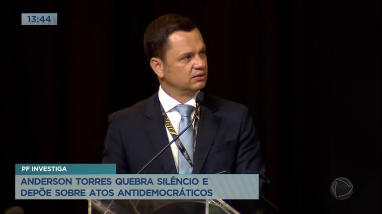 Vídeo: Anderson Torres quebra silêncio e depõe sobre atos antidemocráticos