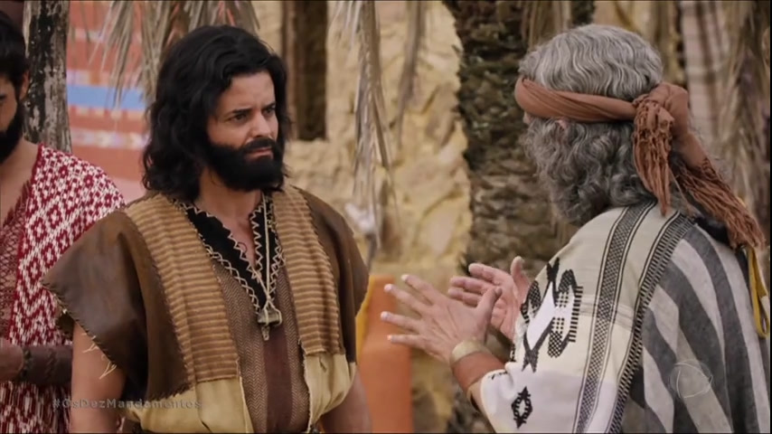 Vídeo: Menahem pede a mão de Adira, e Jetro o rejeita | Os Dez Mandamentos