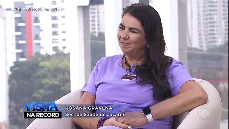 Vídeo: Secretária de Saúde de Jac areí é entrevistada