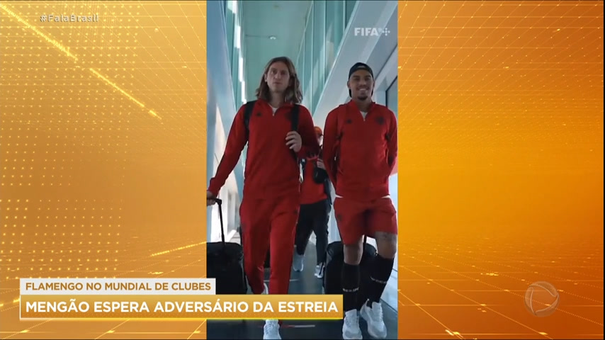 Vídeo: Já no Marrocos, Flamengo se prepara para estreia no Mundial
