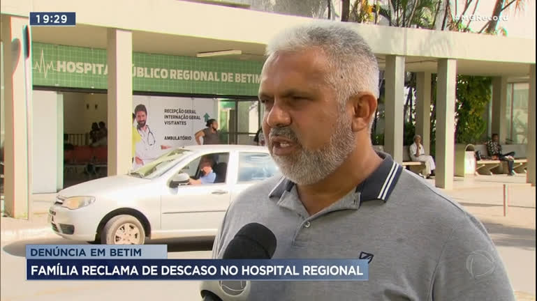Vídeo: Família denuncia descaso no Hospital Regional de Betim, na Grande BH