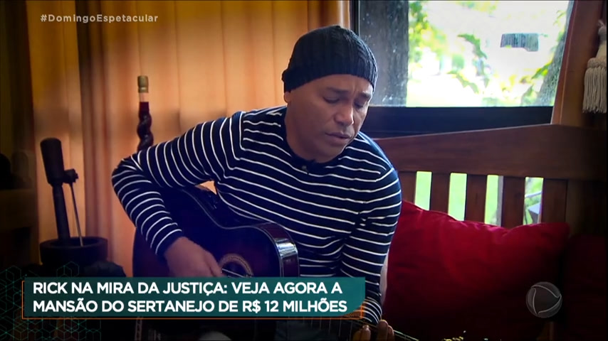 Justiça manda penhorar bens da mansão do sertanejo Rick por causa de dívida