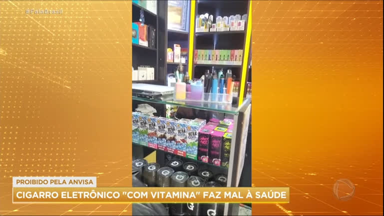 Vídeo: Novo "vaper", proibido no Brasil, promete liberar vitaminas ao ser inalado