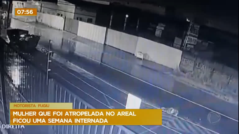 Vídeo: Vídeo: mulher de 52 anos é atropelada no Distrito Federal
