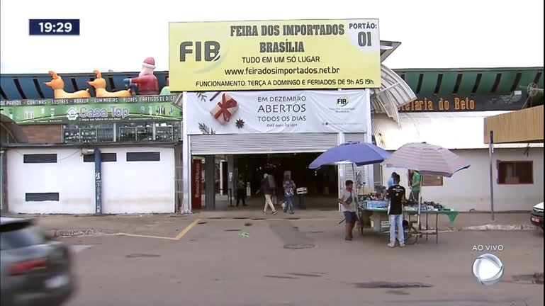 Vídeo: Bombeiros descartam interditar a Feira dos Importados de Brasília