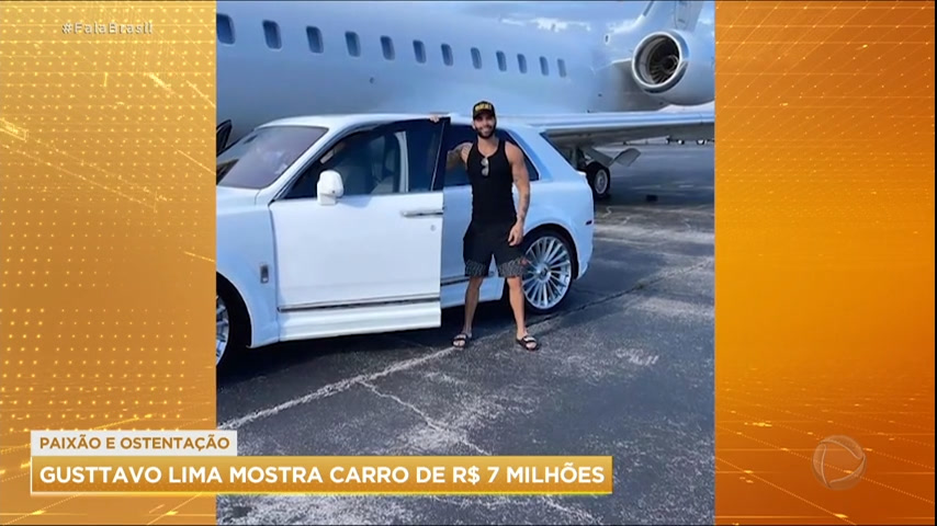 Vídeo: Gusttavo Lima compra um dos carros mais caros do mundo