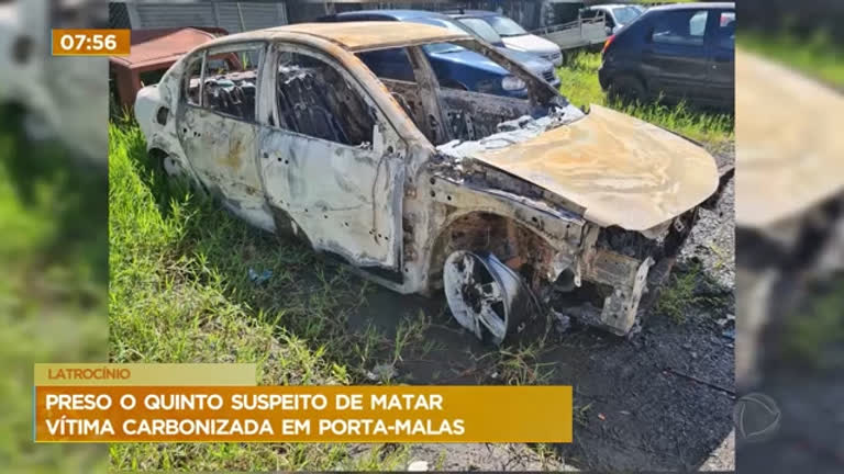 Vídeo: Polícia Civil apreende quinto suspeito de matar eletricista carbonizado no DF