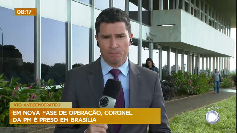 Vídeo: Coronel da PM é preso em operação contra atos antidemocráticos em Brasília
