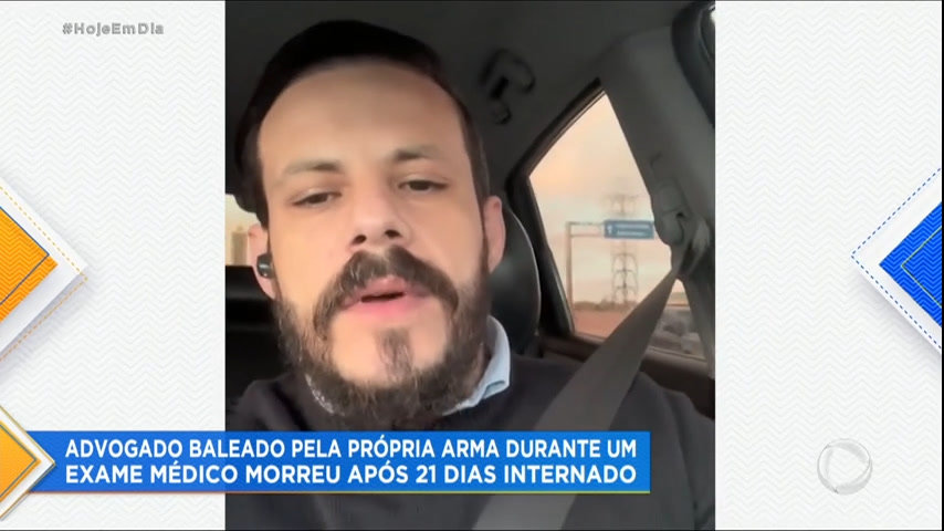 Morre Advogado Baleado Pela Própria Arma Durante Exame - RecordTV - R7 ...