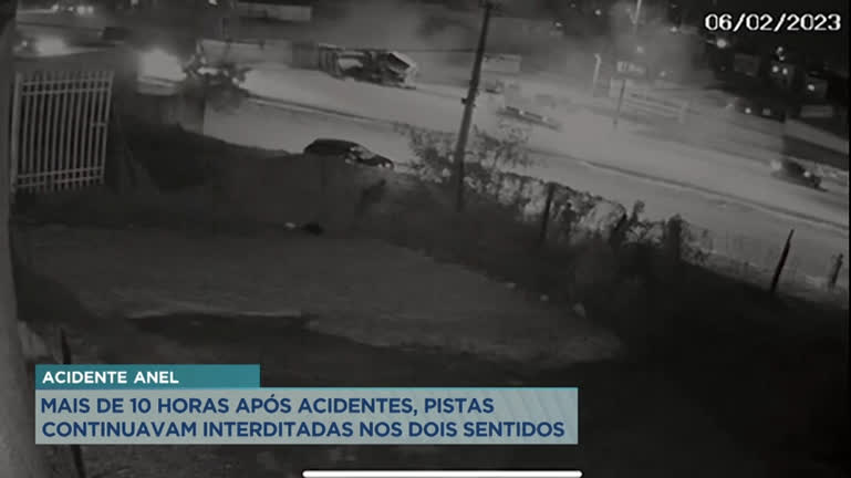 Vídeo: Dois acidentes no Anel Rodoviário terminam com duas mortes