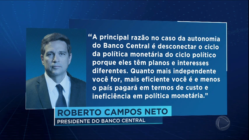 Vídeo: Campos Neto defende a autonomia do Banco Central após críticas de Lula