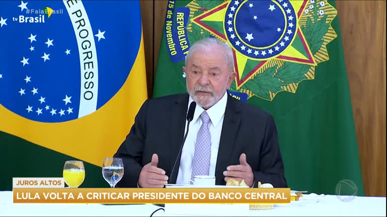 Vídeo: Lula volta a criticar presidente do BC