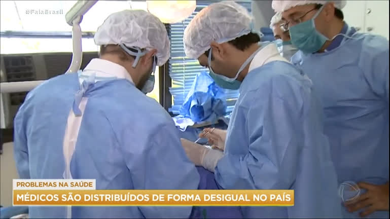 Vídeo: Médicos são distribuídos de forma desigual no Brasil, aponta pesquisa