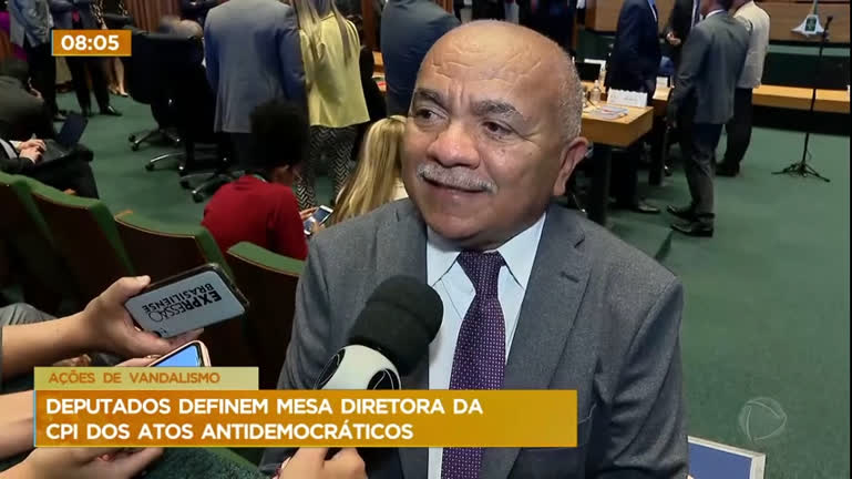 Vídeo: Deputados definem mesa diretora da CPI dos atos antidemocráticos