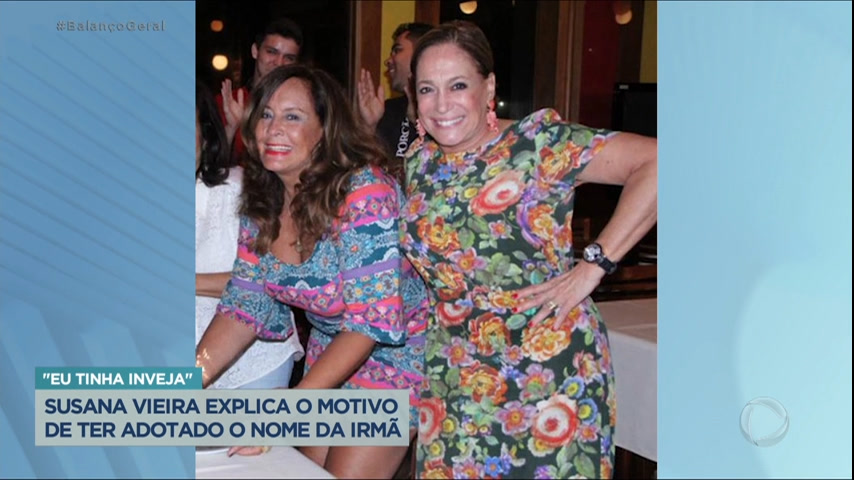 Vídeo: Susana Vieira revela sentir inveja da irmã