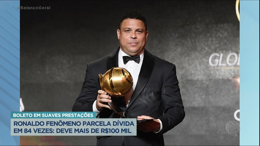 Vídeo: Ronaldo Fenômeno parcela dívida com a Prefeitura do RJ em 84 vezes