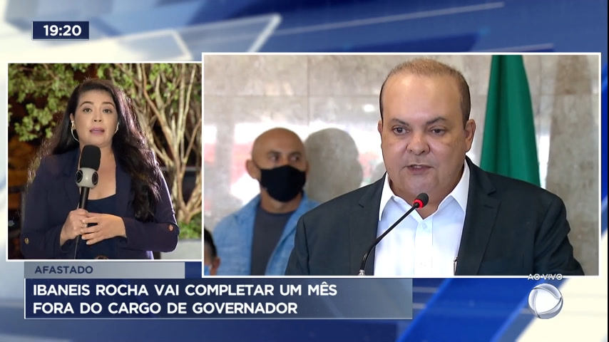 Vídeo: Ibaneis Rocha vai completar um mês fora do cargo de governador