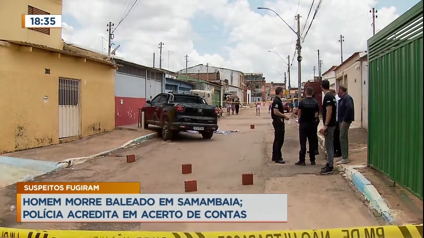 Vídeo: Homem morre após ser baleado em Samambaia
