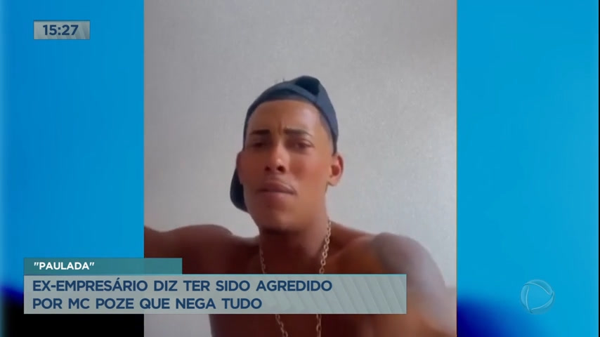 Vídeo: Ex-empresário diz ter sido agredido por MC Poze, que nega acusações