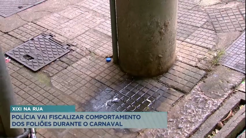 Vídeo: Polícia irá fiscalizar e prender quem urinar nas ruas durante Carnaval de BH