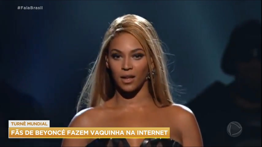 Vídeo: Fãs da cantora Beyoncé fazem vaquinha na internet