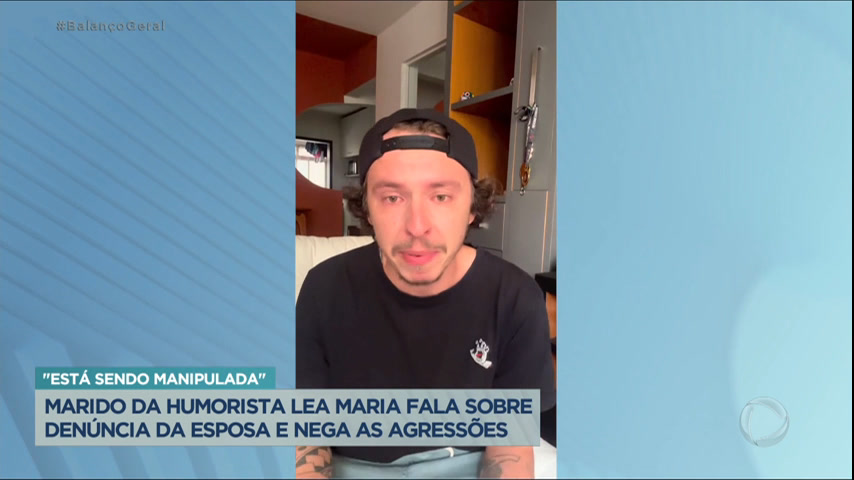 Vídeo: Humorista Juliano Gaspar nega acusação de violência doméstica
