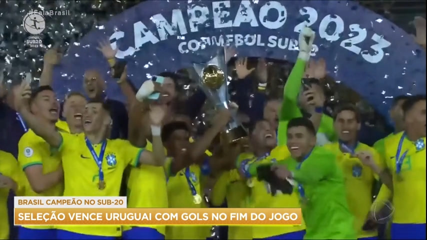 Vídeo: Fala Esporte : Seleção brasileira é campeã do Sul-Americano Sub-20 de futebol
