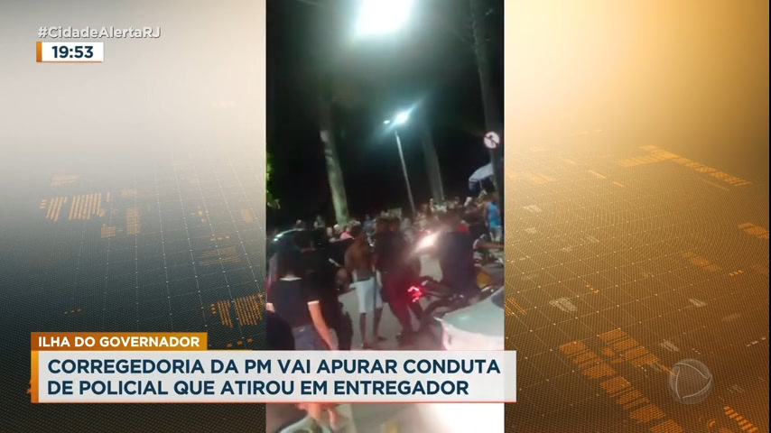 Vídeo: Corregedoria apura conduta de PM após atirar contra entregador no Rio